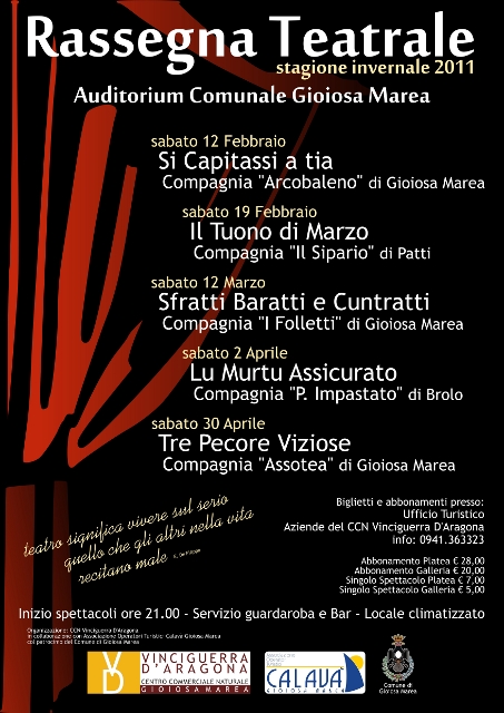 Rassegna teatrale a Gioiosa Marea