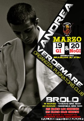 Jiu Jitsu a Brolo – incontro con Andrea Verdemare