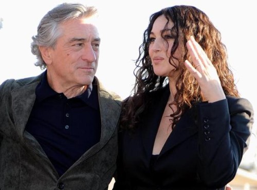 SANREMO 2011 – Robert De Niro e Monica Belluci