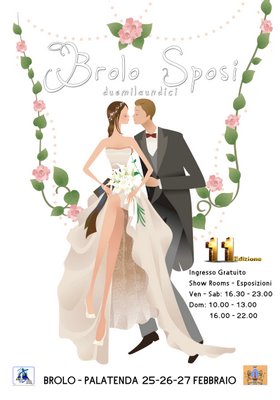 BROLO – Intenso week end, tra poesia, la Fiera della Sposa con i suoi fiori d’arancio ed il Cabaret di “Ridendo”.