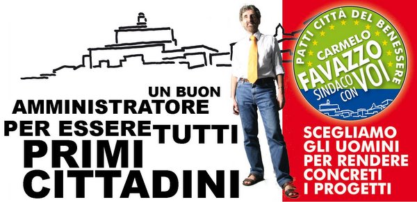 PATTI. In vista delle prossime Amministrative, Carmelo Favazzo, si “presenta” alle Famiglie.
