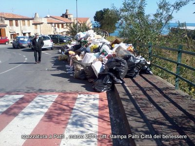 PATTI – La “Spazzatura” nell’urna. La soluzione del problema dei rifiuti nel programma elettorale di Carmelo Favazzo
