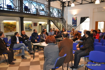 LEO AGNELLO – Le foto della presentazione, a Sinagra, della candidatura