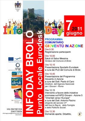 INFODAY BROLO – il 7 giugno gli “stati generali” dell’Agenzia a convegno