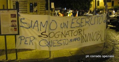 “Toma la calle” – “Indignati” in piazza anche a Messina