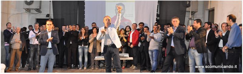 MAURO AQUINO – Le foto della presentazione delle liste