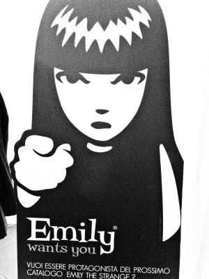 Emily Arriva a Milano e con lei arriva il suo creatore