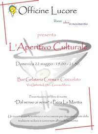 GIOIOSA MAREA – Officine Lucore presenta 1° Aperitivo Culturale