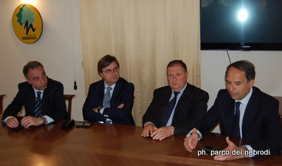 PARCO NEBRODI – Elio D’Antrassi in visita ufficiale al Parco