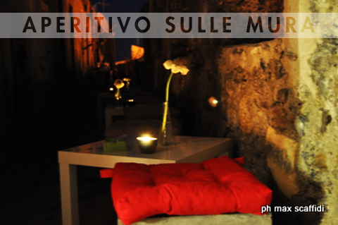 APERITIVO SULLE MURA – Sabato sera al Castello di Brolo