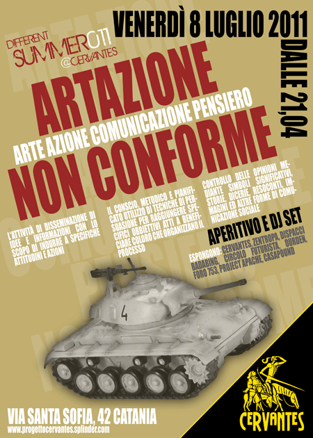 CATANIA – Mostra ArteAzione NONCONFORME