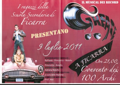 FICARRA –  E’ “GREASE MUSICAL”