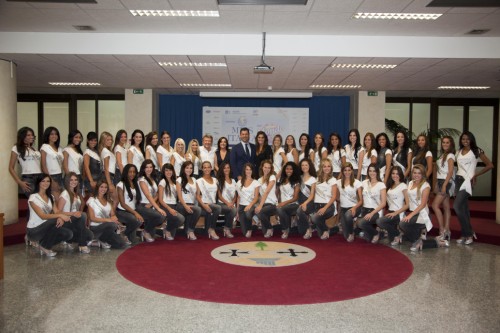 MISS ITALIA NEL MONDO 2011 – La conferenza stampa a Palazzo Campanella