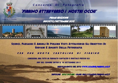 PIRAINO – Per una nuova cartolina