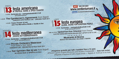 SENTIERI UMANI – Il programma