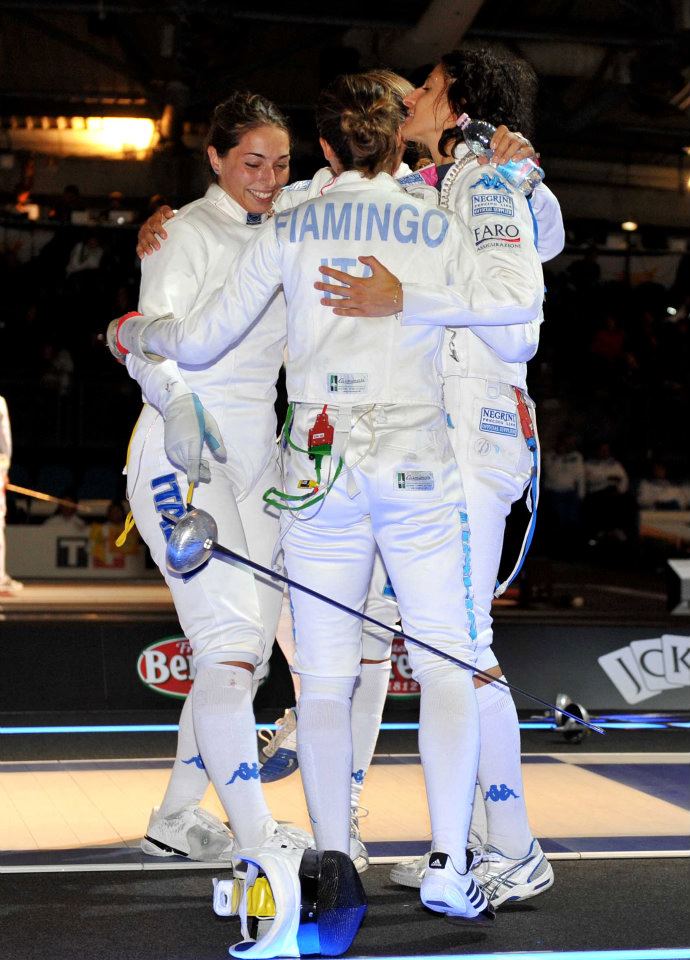 Scherma a Catania – Il quartetto azzurro della Spada conquista la medaglia di  Bronzo