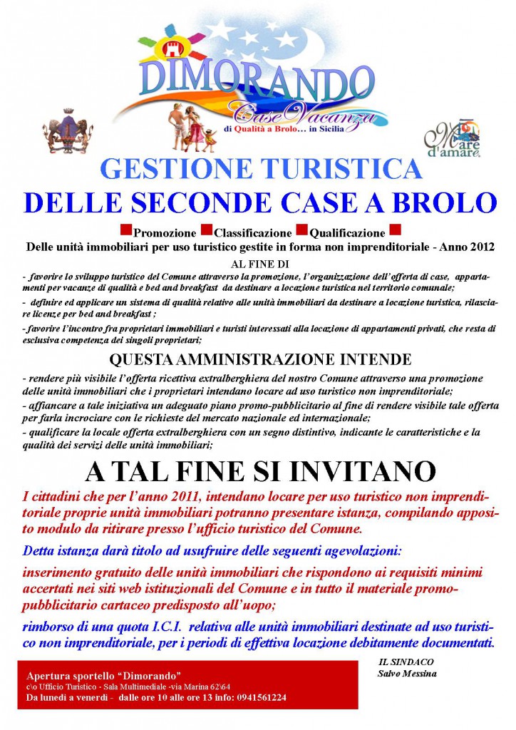 BROLO – Il bando di “Dimorando”