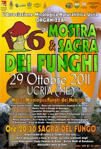 UCRIA – la  16^ Mostra e Sagra dei Funghi