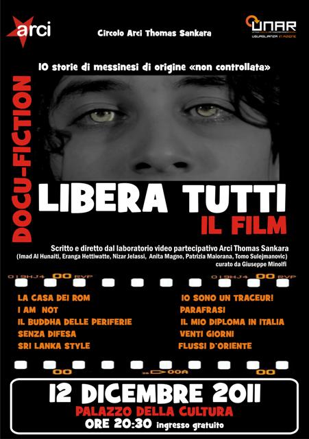 MESSINA – Proiezione del film Libera tutti a cura del circolo Arci Thomas Sankara