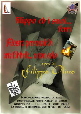 MOSTRE – A Brolo i “ferri” di Filippo Olivo
