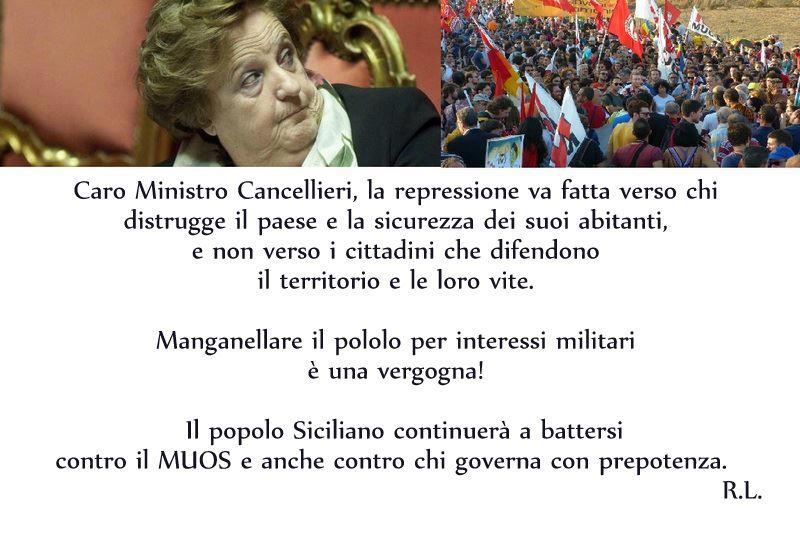 INQUINAMENTI –  MUOS, il Governo non rispetta la volontà dei siciliani