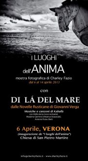 MOSTRE A VERONA – I LUOGHI DELL’ANIMA (con “Di là del mare)