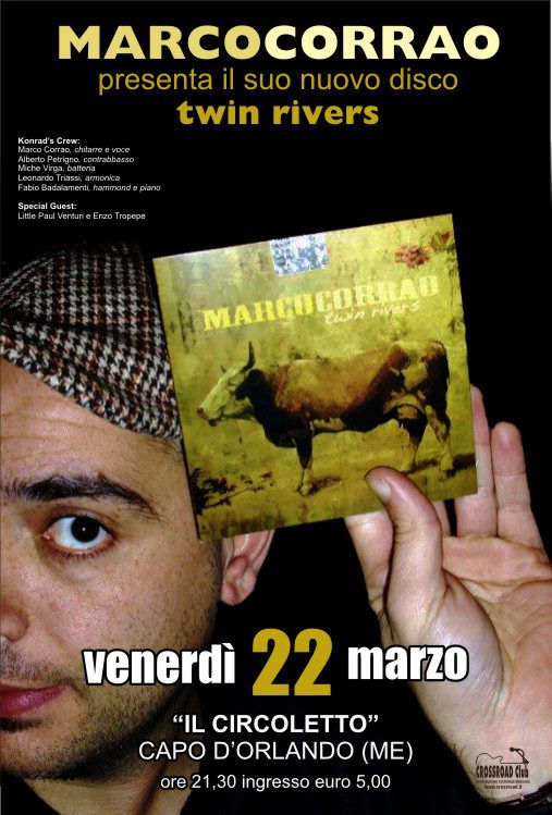 Marco Corrao  –  blues, art & food al Circoletto