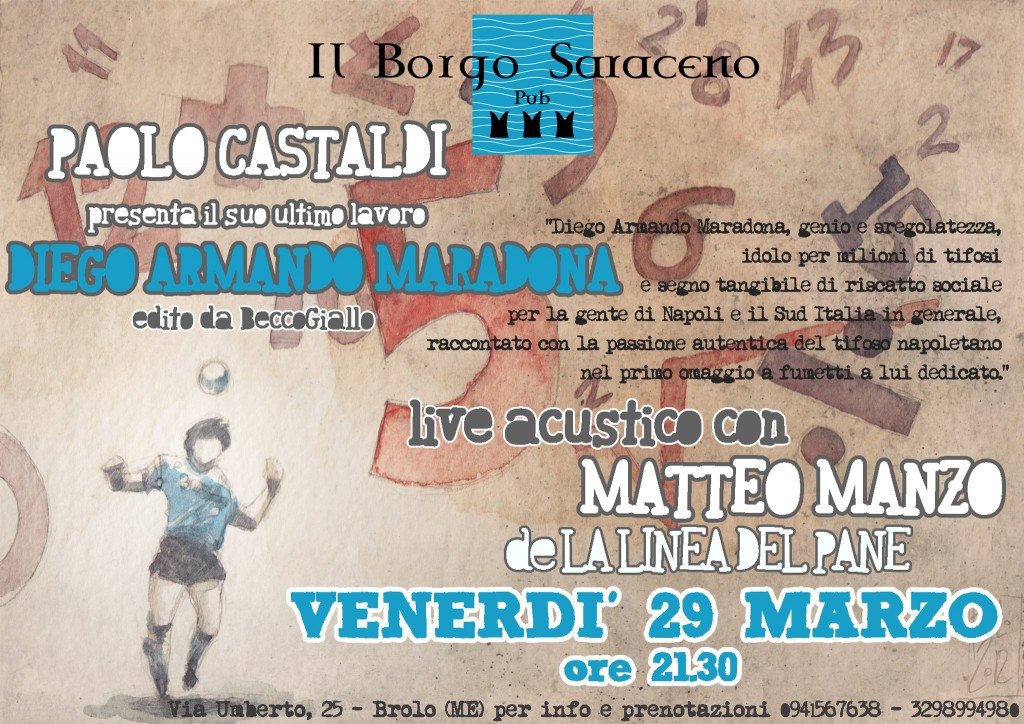PAOLO CASTALDI – Al Borgo Saraceno di Brolo