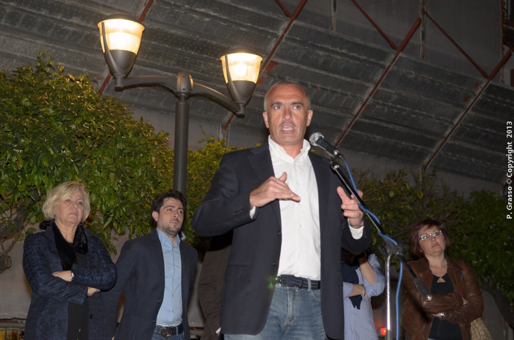 COMIZI – Quello di Enzo Sindoni, sabato a Capo d’Orlando