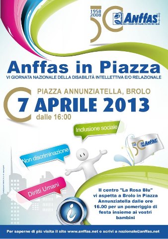 “La rosa blu” – il 7 aprile a Brolo in piazza