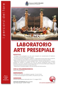 CAPO D’ORLANDO – Laboratorio sull’arte presepiale