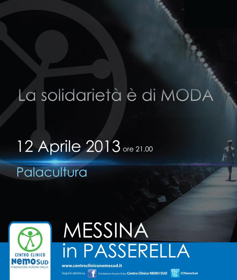 Messina in Passerella – “La Solidarietà è di Moda”