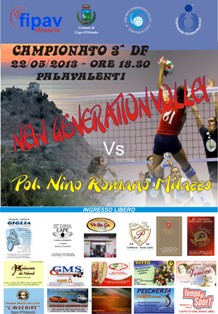 NEW GENERATION VOLLEY – Per le orlandine arriva il Milazzo.