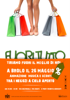 BROLO –  “FuoriTutto” nei negozi a “cielo aperto”.