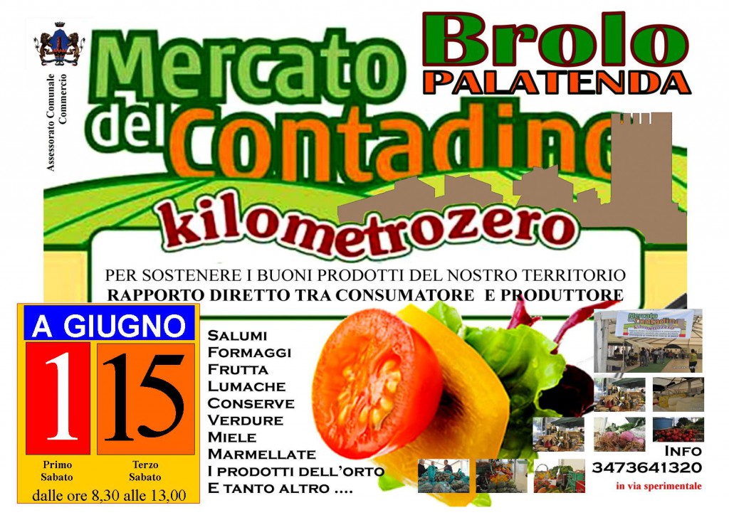 BROLO – Mercatino del Contadino, sabato si replica
