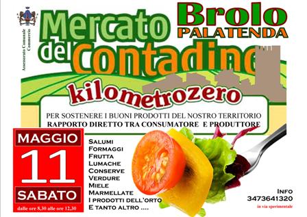 BROLO – Domani mattina “il mercato del contadino”