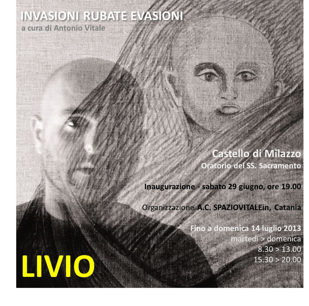 MILAZZO – SPAZIOVITALEin al Castello.  Sabato si inaugurano le mostre di Giuseppe Livio e Salvo Bonnici