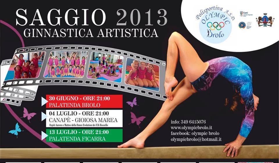 GINNASTICA ARTISTICA A BROLO – Ecco chi ci sarà in pedana