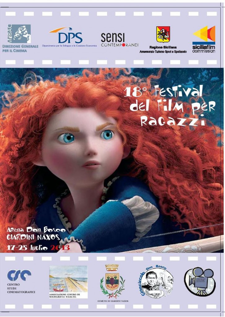 GIARDINI NAXOS – Al via il Festival del Film per Ragazzi