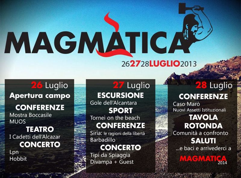 MAGMATICA 2013 –  LE RADICI PROFONDE NON GELANO MAI