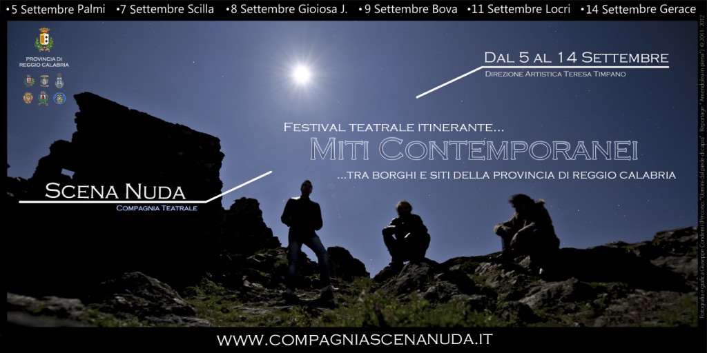REGGIO CALABRIA – Presentazione del Festival “Miti contemporanei”
