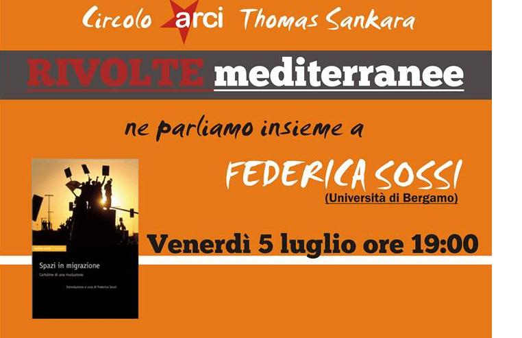 MESSINA – Ciclo Rivolte, incontro con Federica Sossi