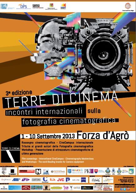 Terre Di Cinema – Incontri Internazionali sulla Fotografia Cinematografica