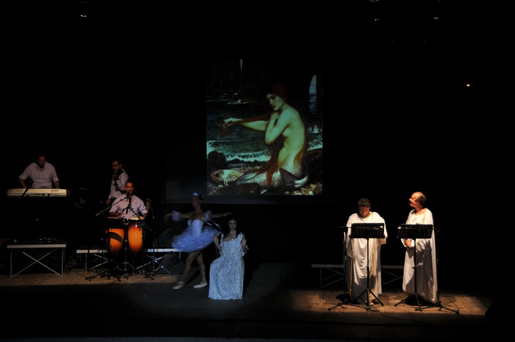 RASSEGNA MAGNA GRAECIA TEATRO FESTIVAL 2013 –  “Romanzo Mitologico” col duo Battaglia& Miseferi