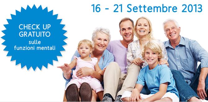 ASSOMENSANA – “Settimana di Prevenzione dell’invecchiamento mentale”