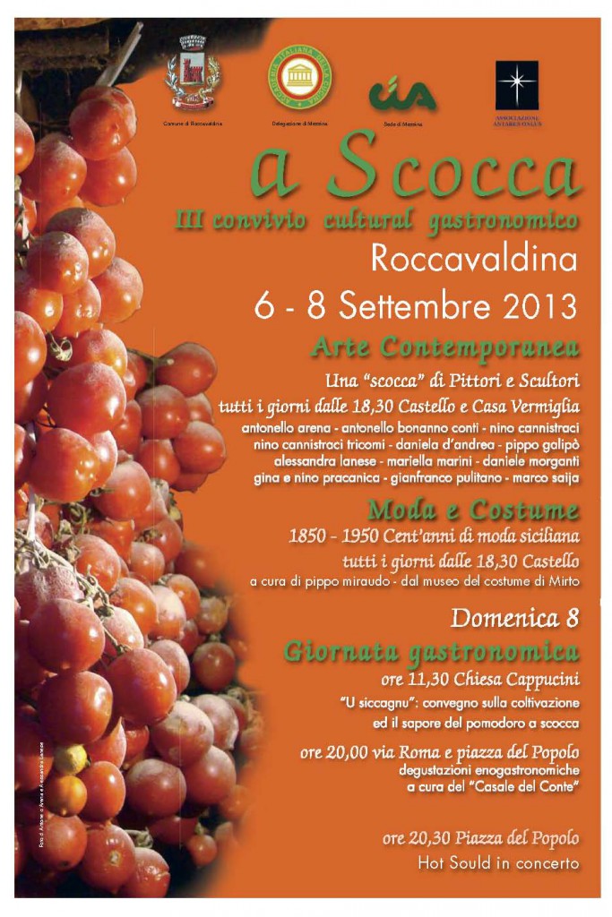 ROCCAVALDINA – Convivio cultural/gastronomico“A scocca”