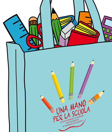 SOLIDARIETA’ –  Una mano per la scuola all’Ipercoop