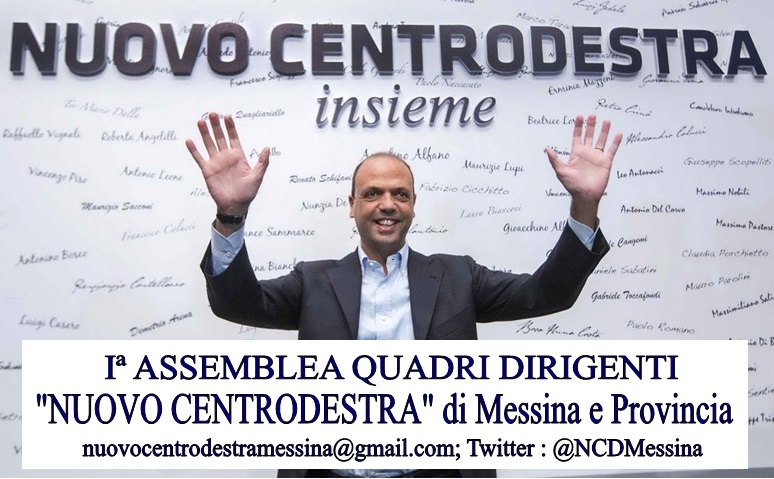 DOMANI A MILAZZO –  Il “nuovo centrodestra” di Messina e provincia chiama l’appello