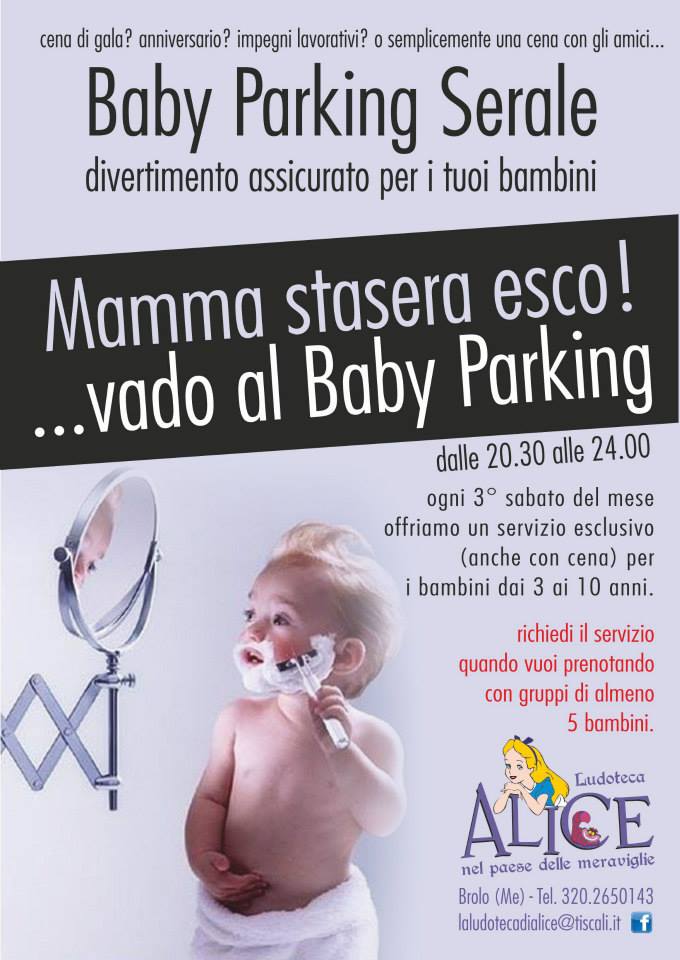 UTILI NOVITA’ – A Brolo c’è il Baby Parking Serale