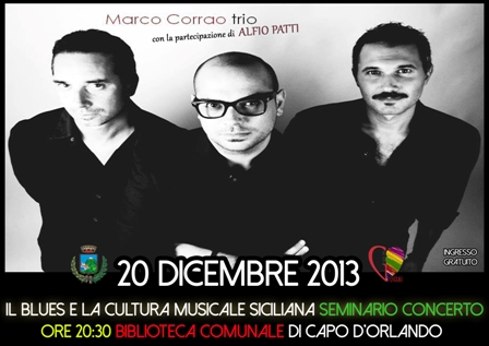 CAPO D’ORLANDO – Concerto Seminario del Marco Corrao Trio